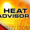 National Weather Service issues heat advisory