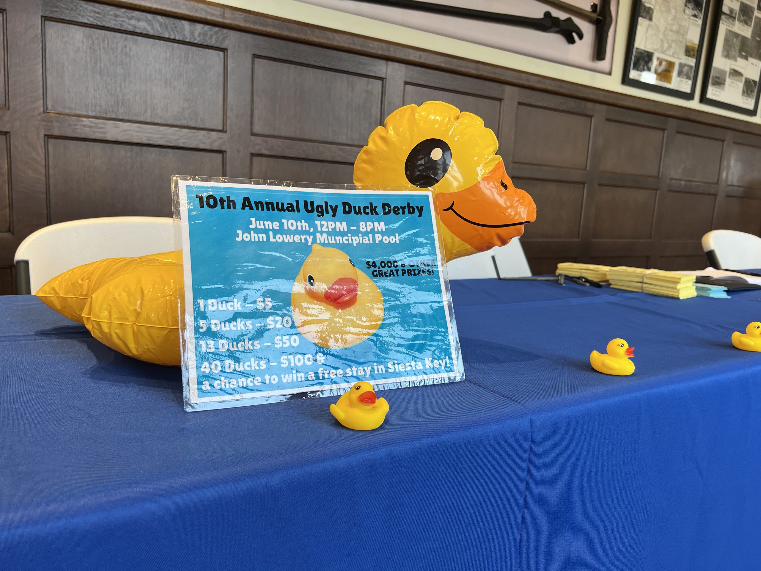 Over 6,000 tickets sold during Ugly Duck Derby Kick-Off event on Thursday