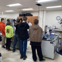 Springville Community Academy students learn about educational opportunities at Ivy Tech