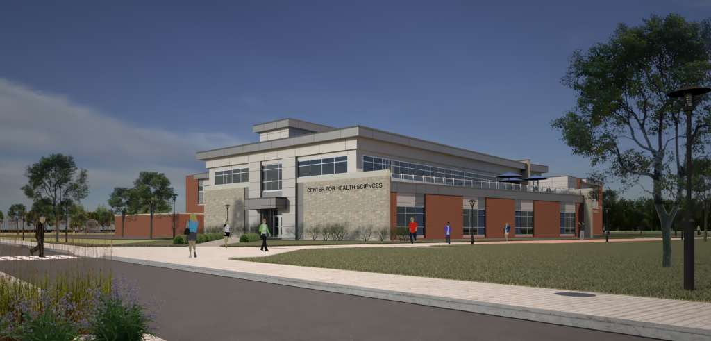 Work begins on Vincennes University’s new state-of-the-art Center for Health Sciences and Active Learning