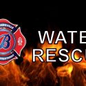 Two men were rescued by firefighters from White River south of Waverly.