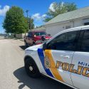 Mitchell Police officers warn residents NOT to park against the flow of traffic
