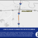 Lane closure planned on I-65 in Columbus