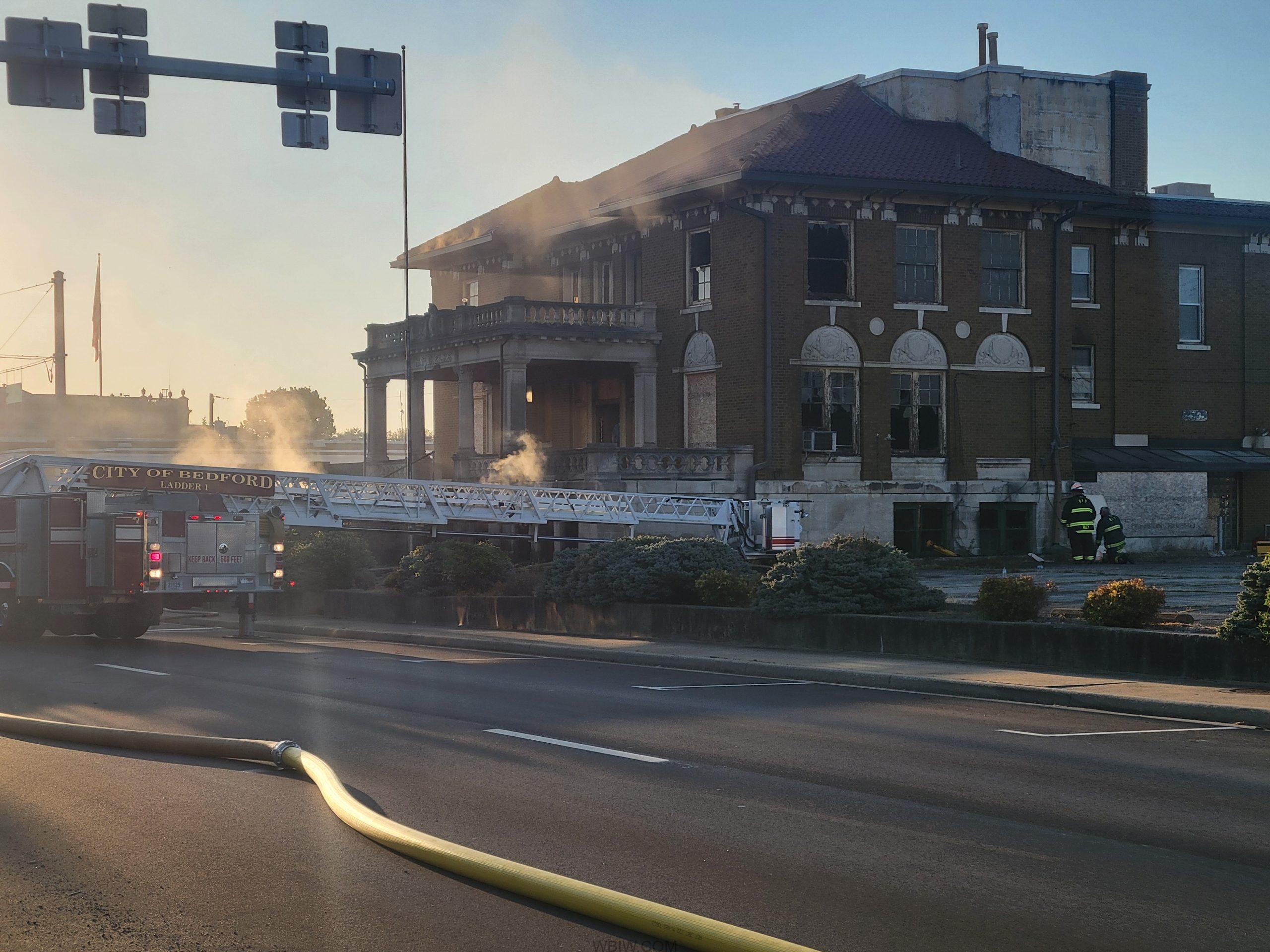 State Fire Marshal investigating blaze at Historic Elks Lodge in