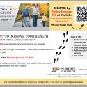 Free Purdue Extension walking program encourages healthier habits in the new year