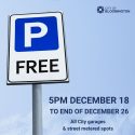 Bloomington offers free downtown parking for holiday shoppers