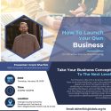 Workshop to guide aspiring entrepreneurs through the business startup process