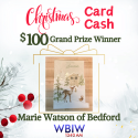 Marie Watson of Bedford wins $100 grand prize in WBIW Christmas Card Cash giveaway