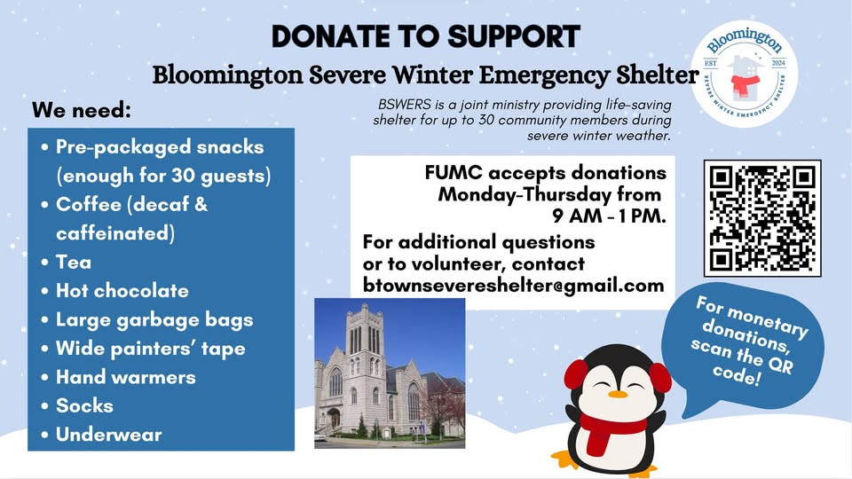 Volunteers needed for faith-based emergency shelter