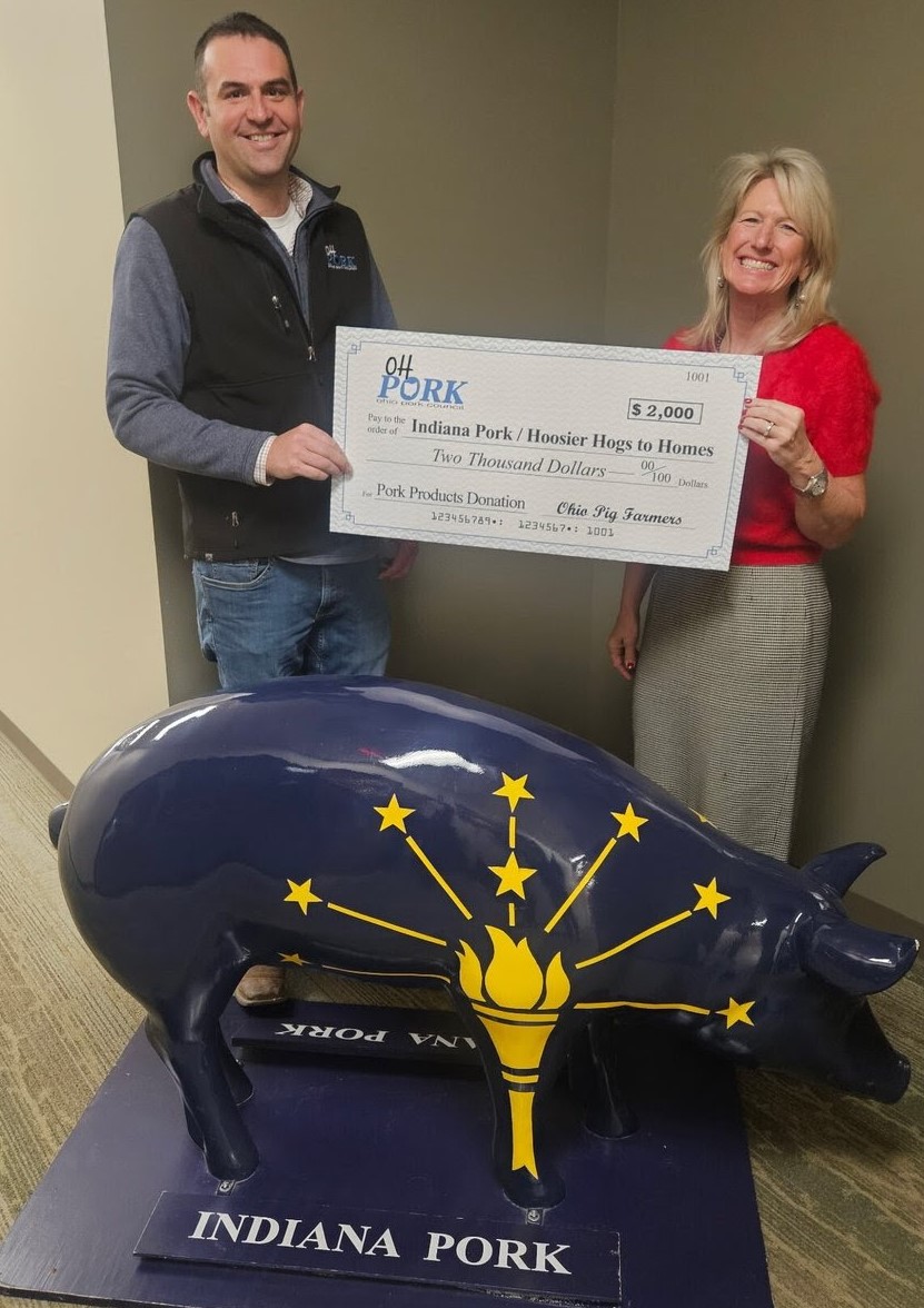 Ohio Pork Council donates pork after IU’s Big 10 Football Championship