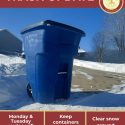 Bedford trash collection to resume Tuesday; Monday routes picked up Jan. 27