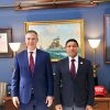 Secretary of State Diego Morales attends 2026 Winter NASS Conference, meets with Indiana National Guard and Senator Jim Banks