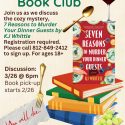 Cozy mystery book club meeting scheduled at Mitchell library
