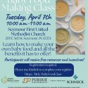 Purdue Extension to offer free baby food making class April 7