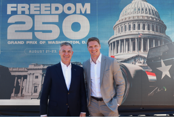 Senator Banks joins IndyCar, Penske at Freedom 250 Grand Prix press conference on the National Mall