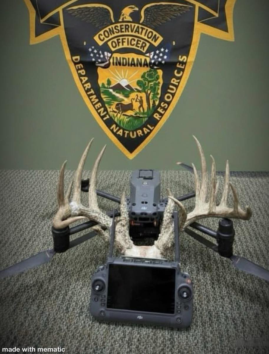Indiana DNR files first prosecution in illegal drone scouting case