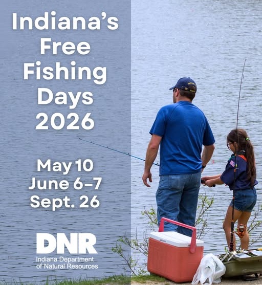 Cast a line for free: Indiana announces 2026 Free Fishing Days