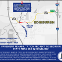 Pavement rehabilitation project to begin on State Road 252 in Edinburgh