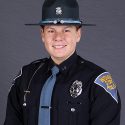 Trooper Denk-Mundy receives 2025 Trooper of the District Award