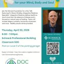 Schneck Foundation to host integrative medicine “Doc Talk” on holistic wellness