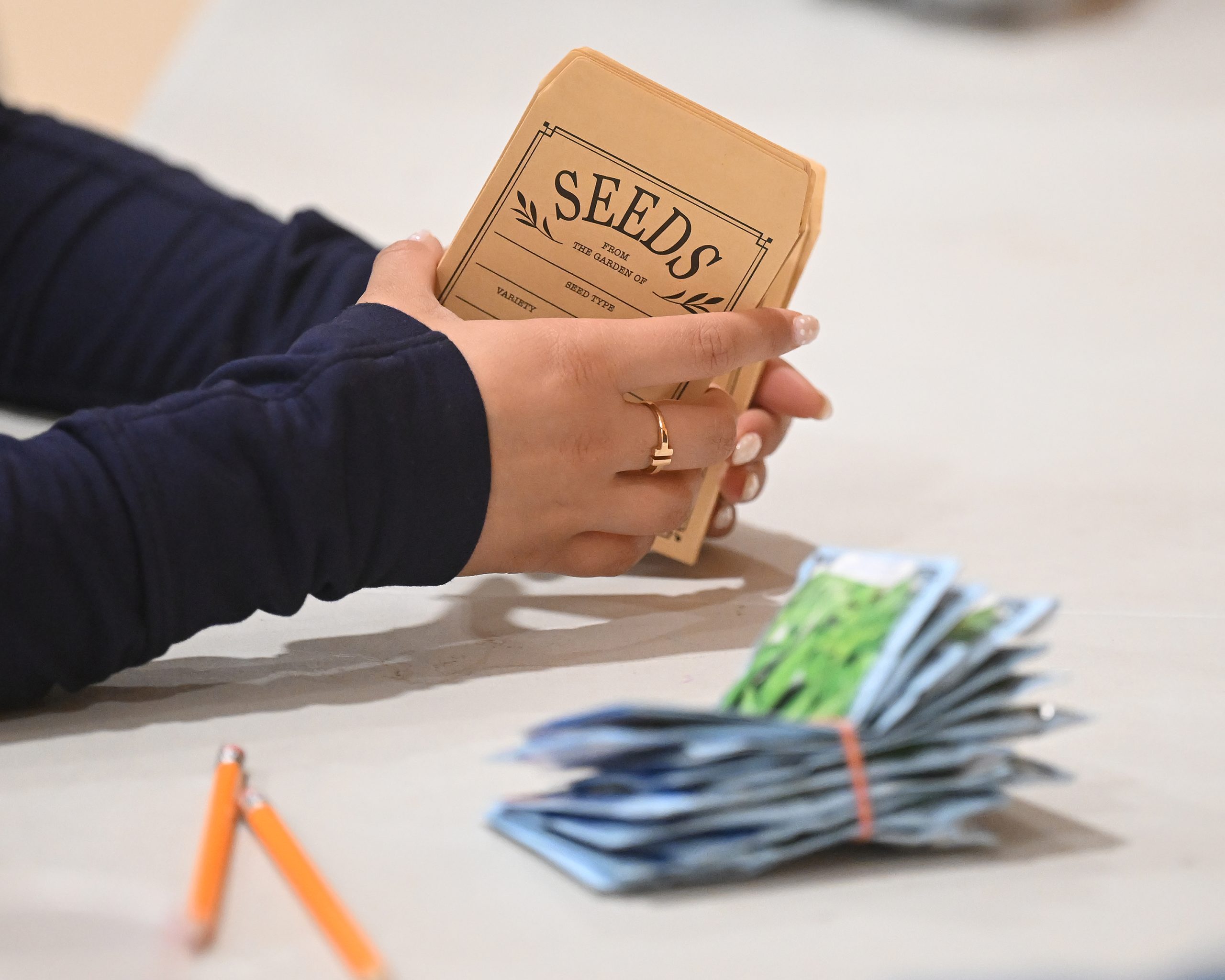 Fever Confidence Students dig deep  at Soul Food Project Indy Saturday