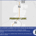 Lane closure planned for State Road 56 in Orange County