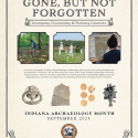 Indiana’s 2026 Archaeology Month Poster Enters National Competition; Public Voting Now Open