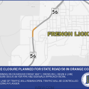 Lane closure planned for State Road 56 in Orange County
