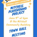 Mitchell to unveil vision for inclusive community playground at June 9 public town hall meeting