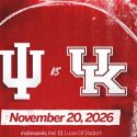 Indiana-Kentucky basketball rivalry shifted to November to avoid Colts conflict