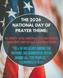 Today is National Day of Prayer