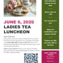 Bedford First Baptist Church to host Annual Ladies Tea Luncheon during Heritage Festival