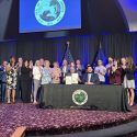 Gov. Braun ceremonially signs law to notify law enforcement, victims if violent criminals are paroled