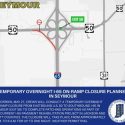 Overnight ramp closure scheduled for I-65 in Seymour