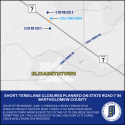 Short-term lane closures planned on State Road 7 in Bartholomew County