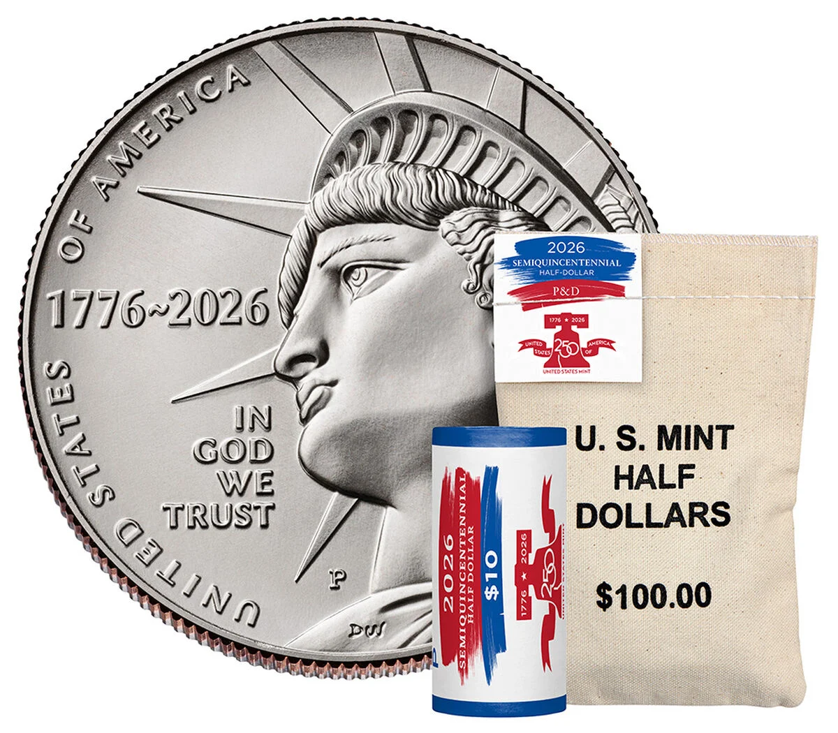 United States Mint unveils special 2026 ‘Enduring Liberty’ half dollar to celebrate Nation’s 250th Anniversary