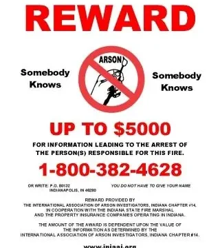 State officials offer $5,000 reward following string of suspicious fires on Washington’s west side