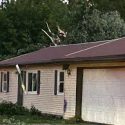 Midnight tornado damages homes in Jackson County on Thursday