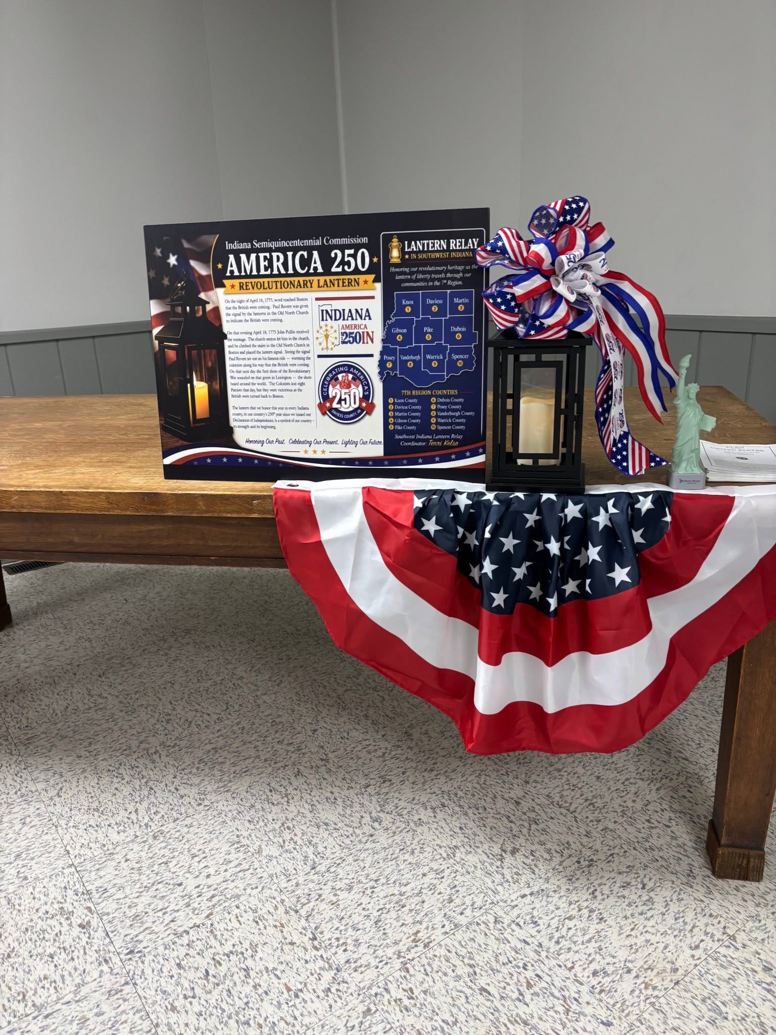 America 250 Tribute Lantern to stop in Orange County this weekend