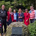 Historic French Lick Fort marker rededicated at French Lick Springs Hotel