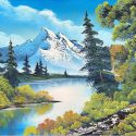 Rare Bob Ross painting fetches $320,000 for Indiana Public Broadcasting Service station