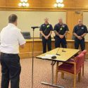 Three Columbus firefighters honored for lifesaving medical care following factory incident
