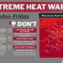 NWS issues Extreme Heat Warning: Dangerous heat index values expected through Friday night