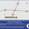 Project update: Intersection closure planned for State Road 64/162 in Dubois County