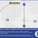 Lane closures planned for State Road 58 in Daviess County
