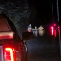 Woman pulled from submerged vehicle near Patoka River bridge