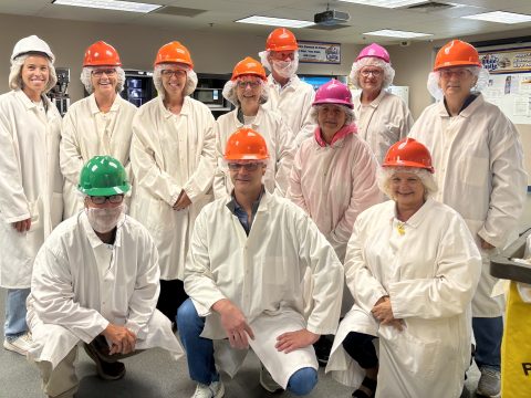 Orleans Chamber officials tour local White Castle meat processing facility, details upcoming Chamber initiatives