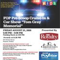 11th Annual FOP Pre-Scoop Cruise-In and Car Show set for Seymour