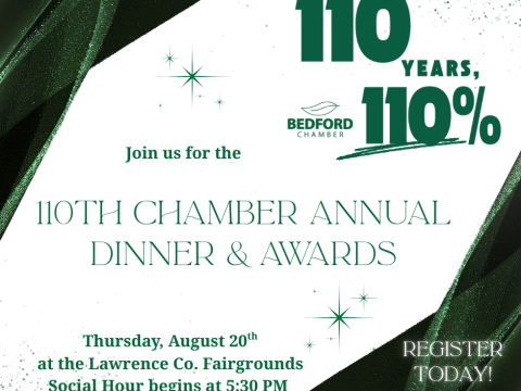 Bedford Chamber to host 110th Annual Dinner featuring Keynote Speaker Dr. Joe Spires