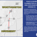 Road closures planned for State Road 57 and US 231 in Greene County